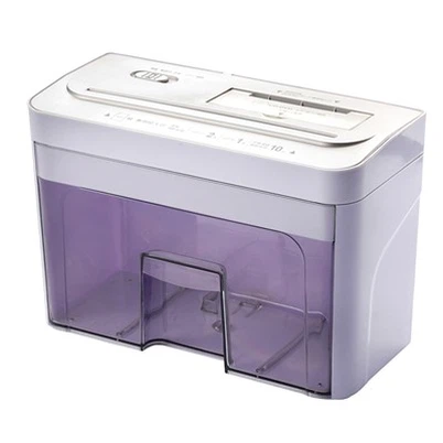 Malý stolný skartovač papiera